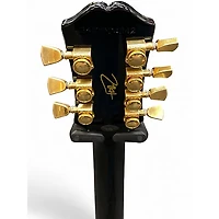 Used Epiphone Matt Heafy Les Paul Custom 7 Ebony Solid Body Electric Guitar