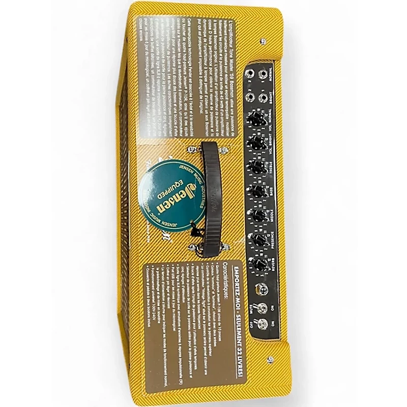 Used Fender 1959 Reissue Bassman 50W 4x10 Tube Guitar Combo Amp