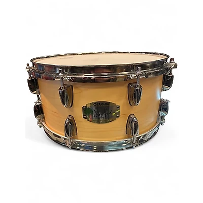 Used Yamaha 13X6.5 Steve Jordan Snare Natural Drum