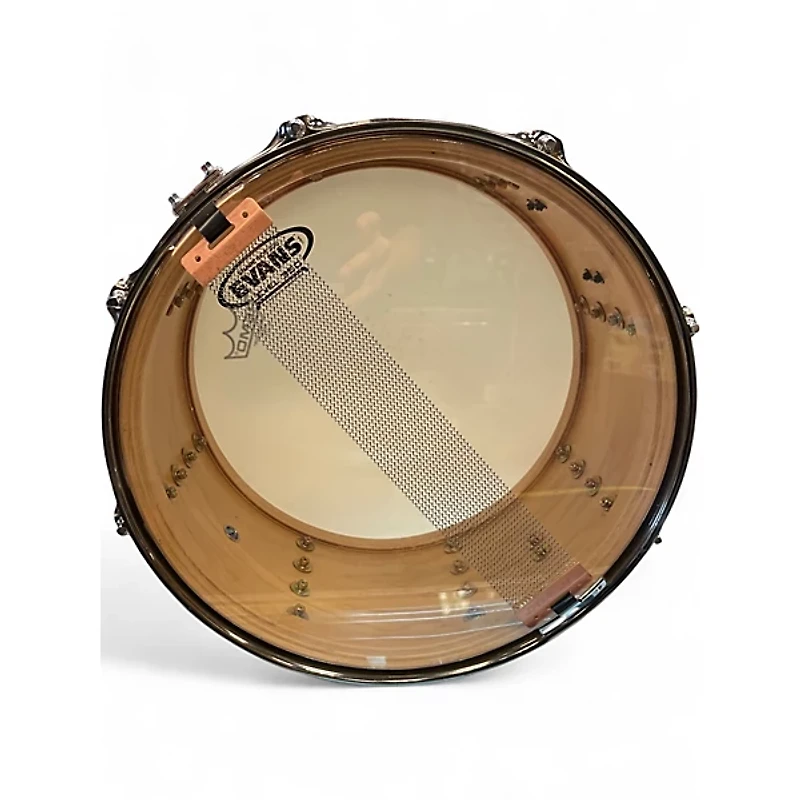 Used Yamaha 13X6.5 Steve Jordan Snare Natural Drum