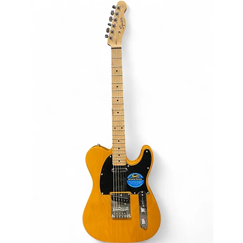 Used Squier Affinity Telecaster Butterscotch Blonde Solid Body Electric Guitar