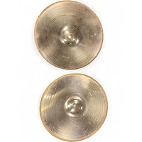 Used Zildjian 14in Scimitar Hi Hat Pair Cymbal
