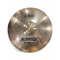 Used Zildjian 14in Scimitar Hi Hat Pair Cymbal