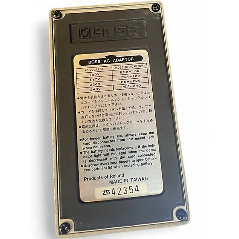 Used BOSS MO2 Multi Overtone Effect Pedal