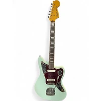 Used Squier Classic Vibe 70s Jaguar Daphne Blue Solid Body Electric Guitar