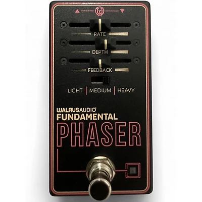Used Walrus Audio fundamental phaser Effect Pedal