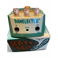 Used Danelectro Back Talk Reverse Delay Effect Pedal