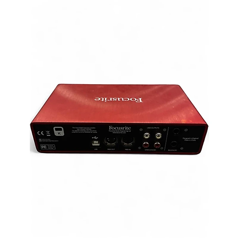 Used Focusrite Scarlett 2i4 Audio Interface