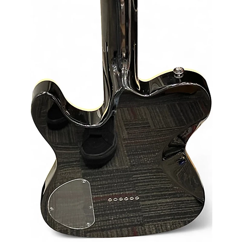 Used Fender Special Edition Custom Telecaster FMT HH Black Cherry Solid Body Electric Guitar