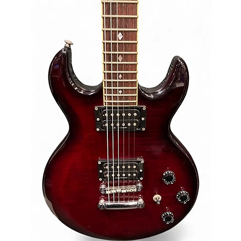 Used Schecter Guitar Research s-1+ Trans Red Solid Body Electric Guitar