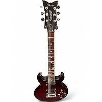 Used Schecter Guitar Research s-1+ Trans Red Solid Body Electric Guitar
