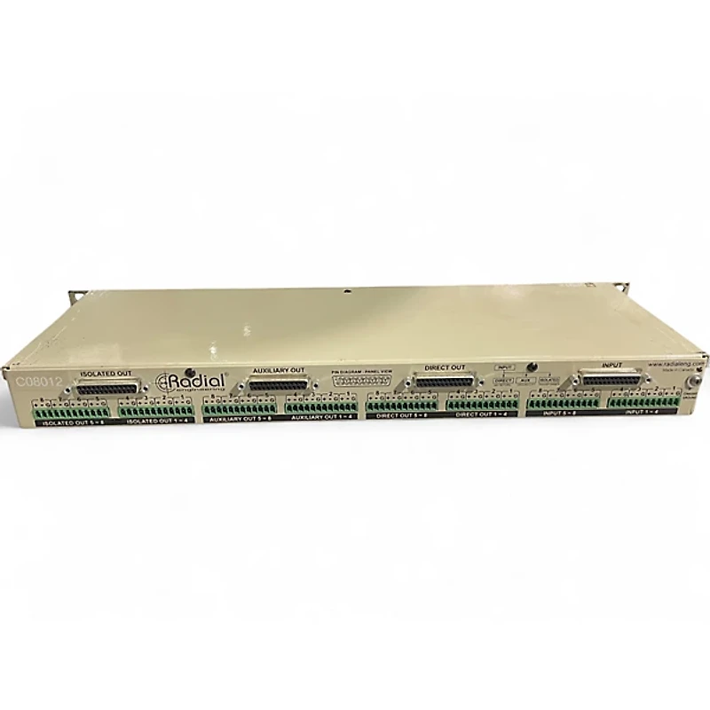 Used Radial Engineering OX8 J Mic Splitter Signal Processor