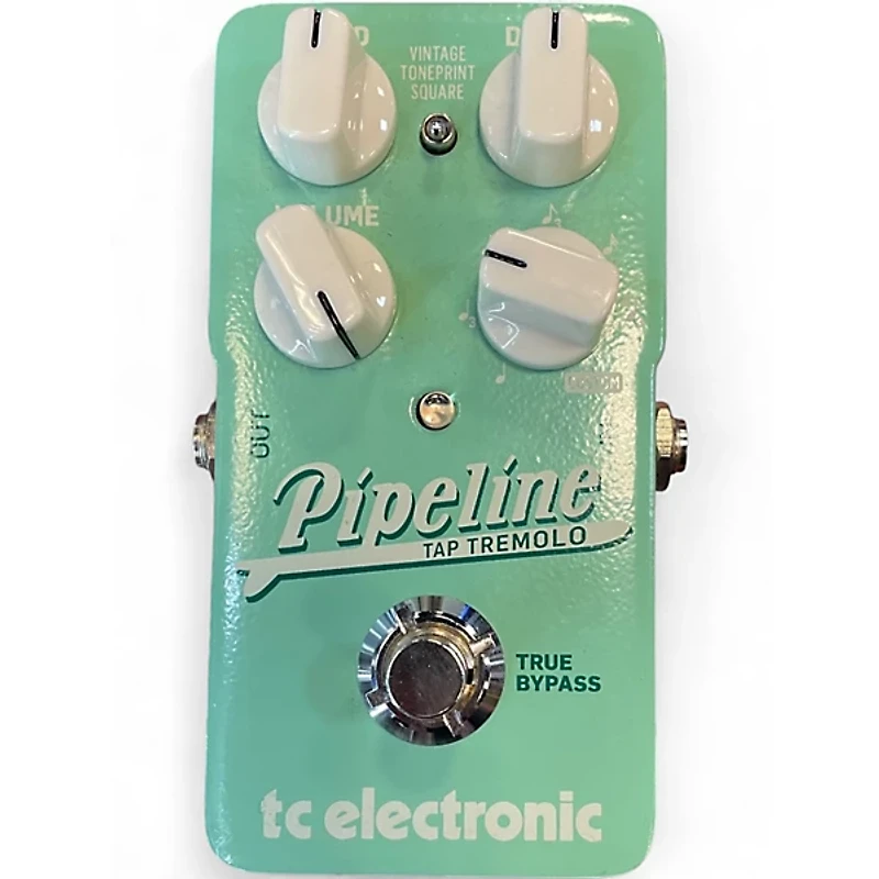 Used TC Electronic Pipeline Tap Tremolo Effect Pedal