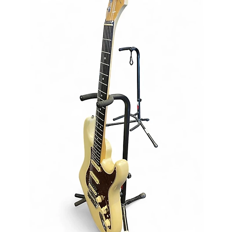 Used Fender American Elite Stratocaster HSS Shawbucker Olympic Pearl Solid Body Electric Guitar