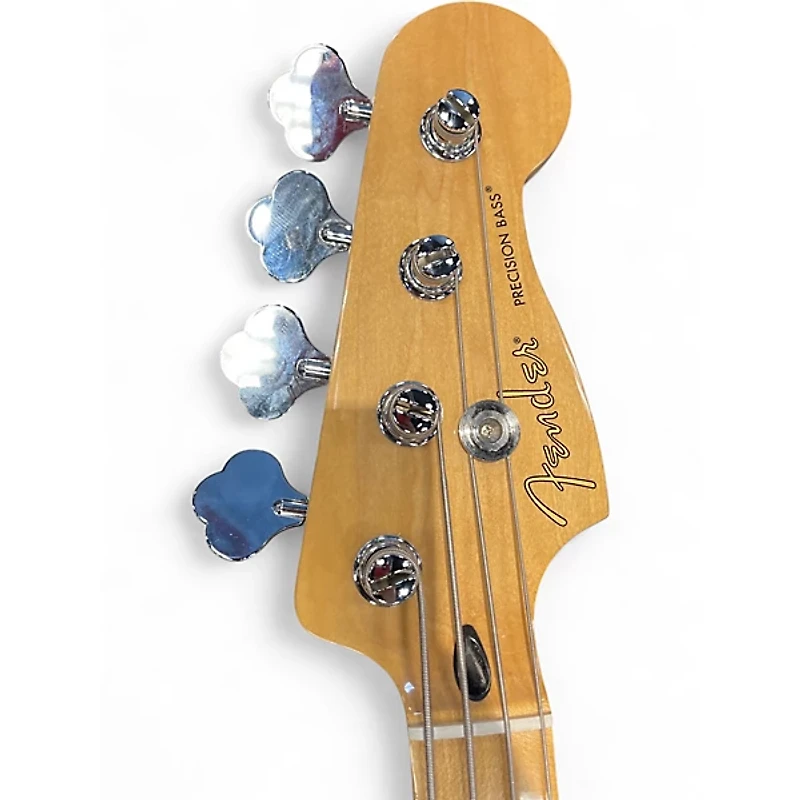 Used Fender Player Precision Bass Ocean Turquoise Electric Bass Guitar