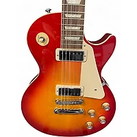 Used Gibson Les Paul Deluxe Cherry Sunburst Solid Body Electric Guitar