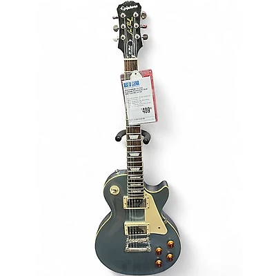 Used Epiphone Les Paul Standard Pelham Blue Solid Body Electric Guitar