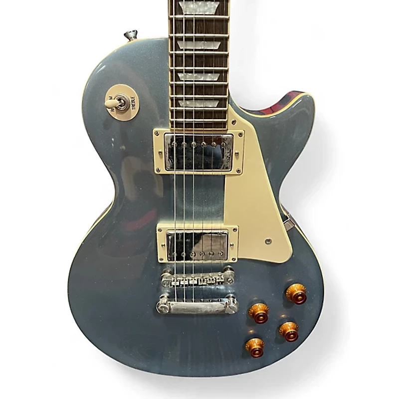 Used Epiphone Les Paul Standard Pelham Blue Solid Body Electric Guitar