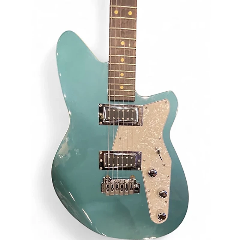 Used Reverend Jetstream RB Deep Sea Blue Solid Body Electric Guitar