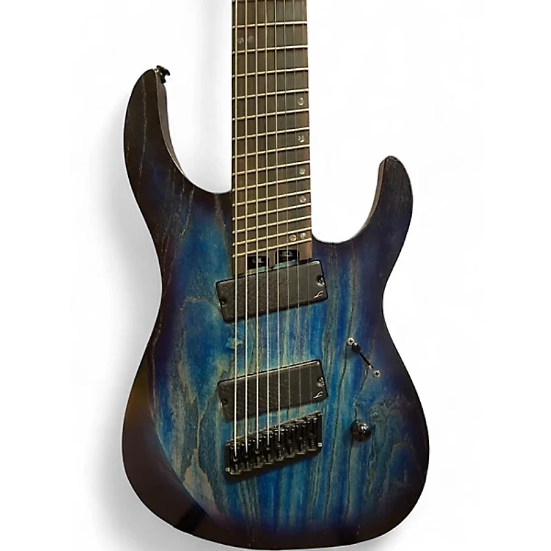 Used Legator Ninja N8FP Cali Cobalt Solid Body Electric Guitar