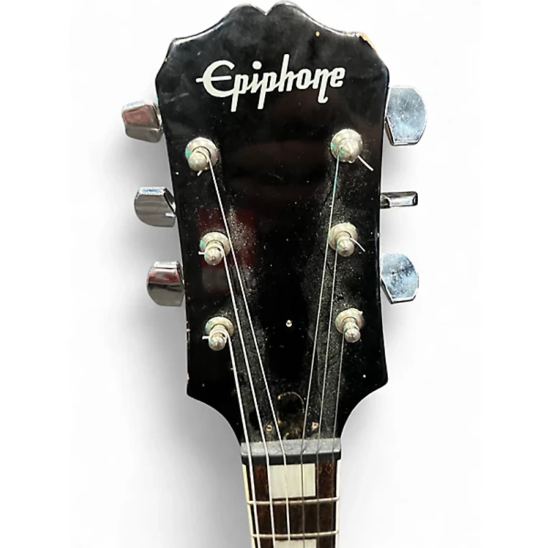 Used Epiphone Les Paul Standard Black Solid Body Electric Guitar