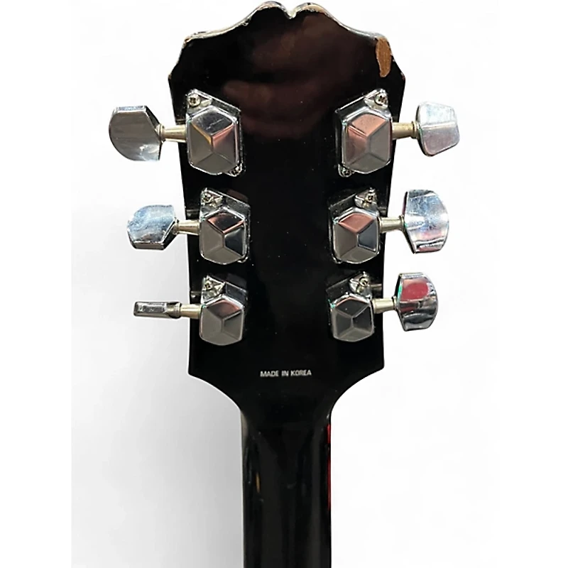 Used Epiphone Les Paul Standard Black Solid Body Electric Guitar