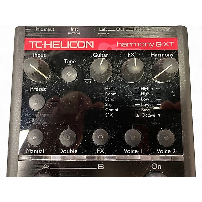 Used TC Helicon Harmony Gxt Effect Pedal