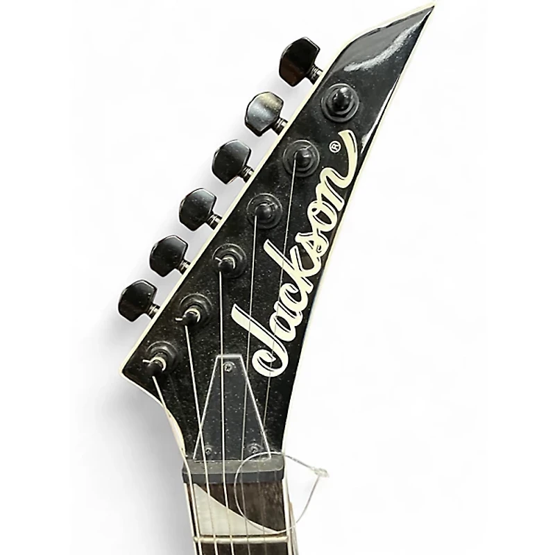 Used Jackson JS32Q DKA HT Transparent Green Burst Solid Body Electric Guitar