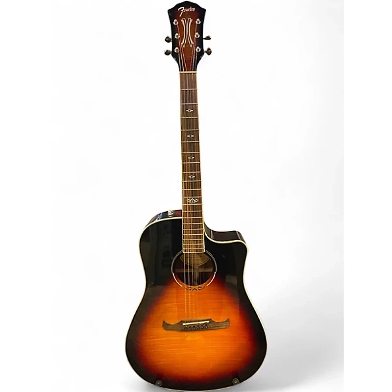 Used Fender T Bucket 300CE Sunburst Acoustic Electric Guitar