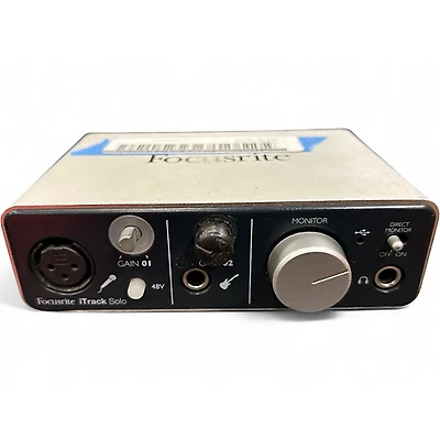 Used Focusrite iTrack Solo Audio Interface