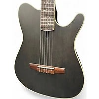 Used Ibanez TOD10N Tim Henson Black Classical Acoustic Electric Guitar