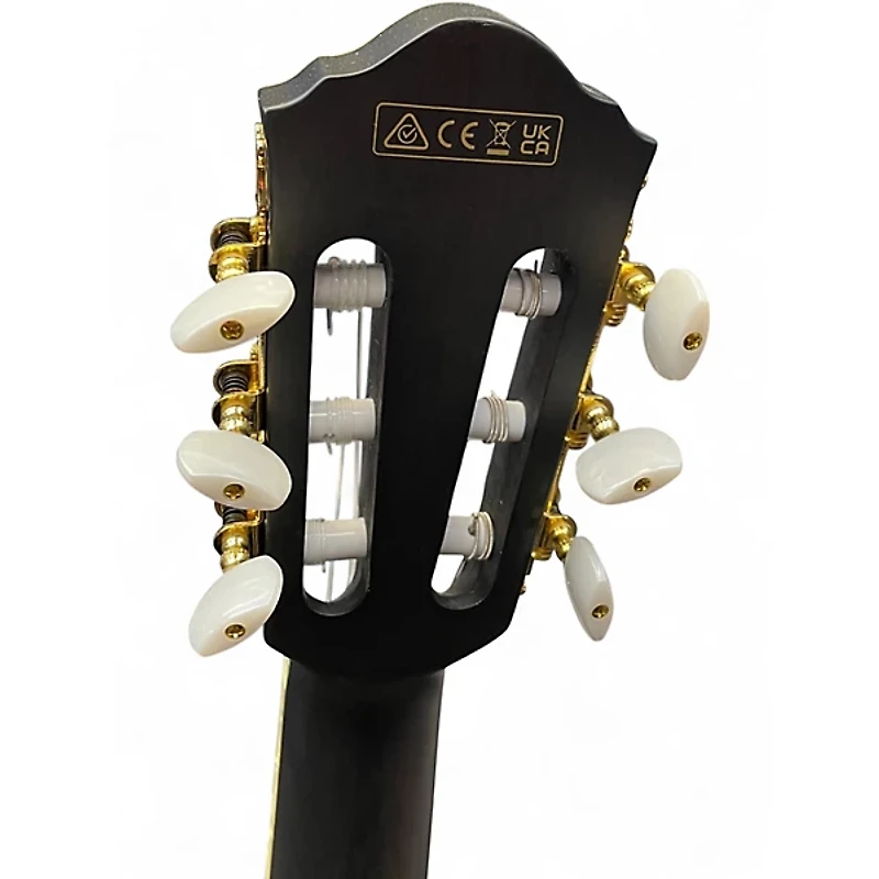 Used Ibanez TOD10N Tim Henson Black Classical Acoustic Electric Guitar