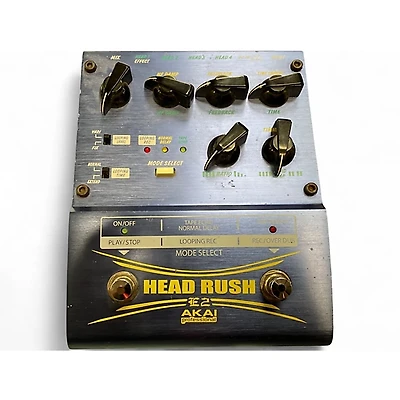 Used Akai Professional E2 Headrush Delay/Looper Effect Pedal
