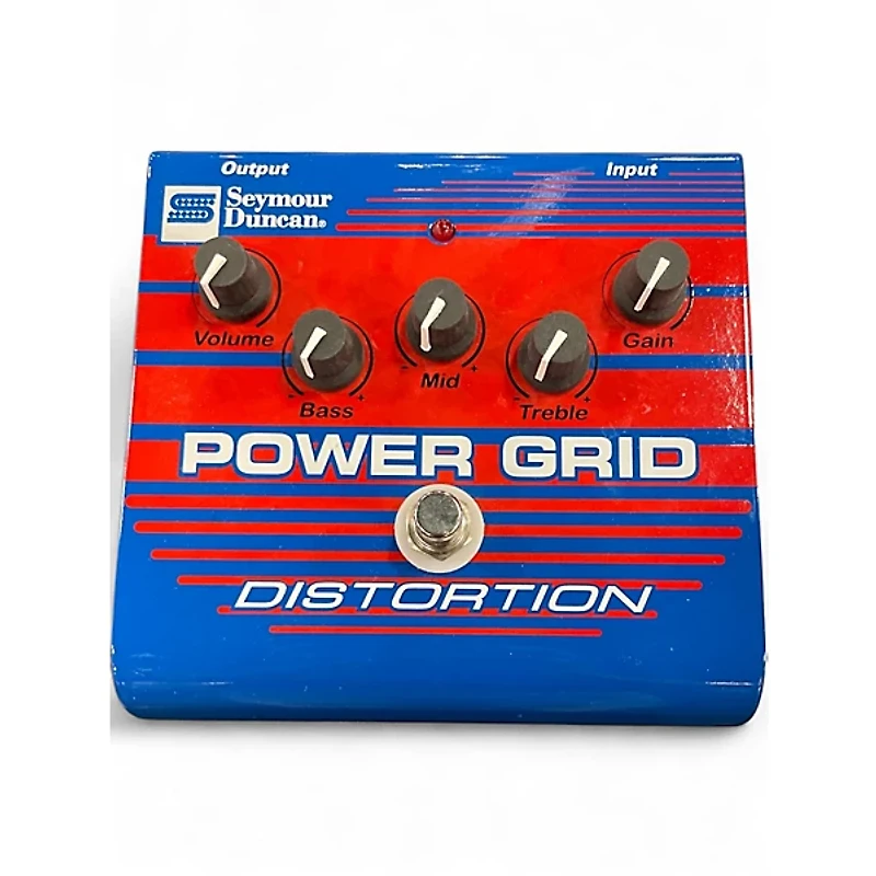 Used Seymour Duncan SFX08 Power Grid Distortion Effect Pedal