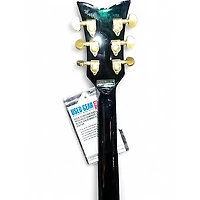 Used Schecter Guitar Research Tempest Custom Black Solid Body Electric Guitar