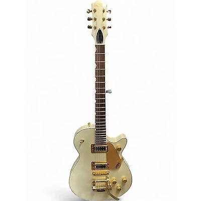 Used Gretsch Guitars G5237TG Electromatic Champagne White Solid Body Electric Guitar