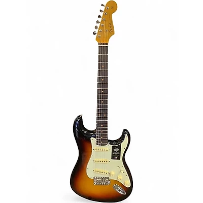 Used Fender American Vintage II 1961 Stratocaster 3 Color Sunburst Solid Body Electric Guitar