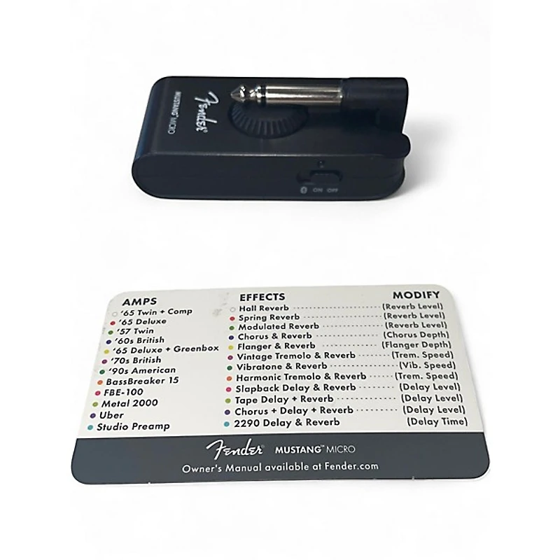 Used Fender MUSTANG MICRO Battery Powered Amp