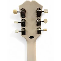 Used Epiphone 50th Anniversary 1962 Reissue Crestwood Custom White Solid Body Electric Guitar