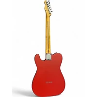 Used Squier 40th anniversary telecaster Red Solid Body Electric Guitar