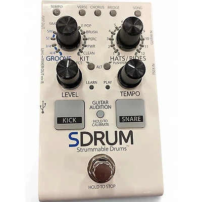 Used DigiTech SDRUM Auto-Drummer Pedal