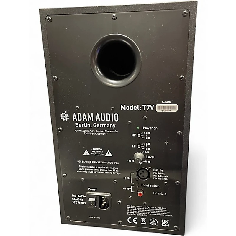 Used ADAM Audio T7V Pair Powered Monitor