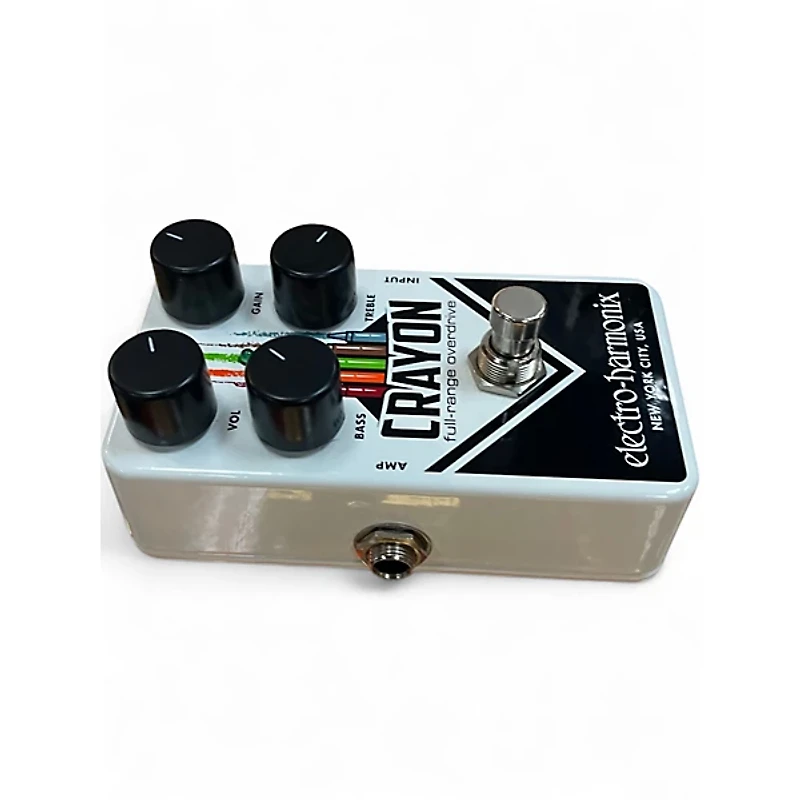 Used Electro-Harmonix Crayon Full Range Overdrive Effect Pedal