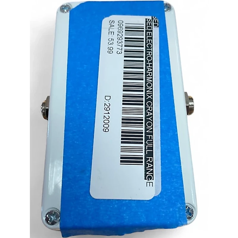 Used Electro-Harmonix Crayon Full Range Overdrive Effect Pedal