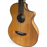 Used Breedlove PURSUIT BASS Natural Acoustic Bass Guitar