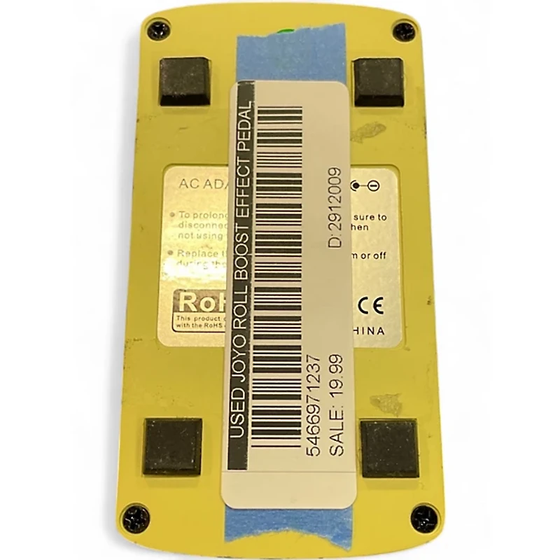 Used Joyo ROLL BOOST Effect Pedal