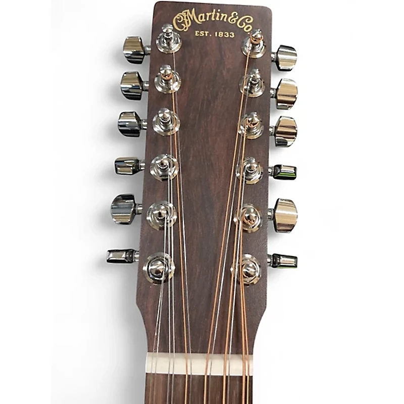 Used Martin D-X2E Natural 12 String Acoustic Electric Guitar