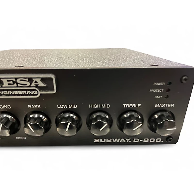 Used MESA/Boogie SUBWAY D800 Bass Amp Head