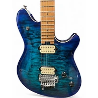 Used EVH Wolfgang Special QM Chlorine Burst Solid Body Electric Guitar