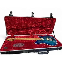 Used EVH Wolfgang Special QM Chlorine Burst Solid Body Electric Guitar